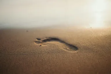 Gedicht Jitske | Voeten dragen