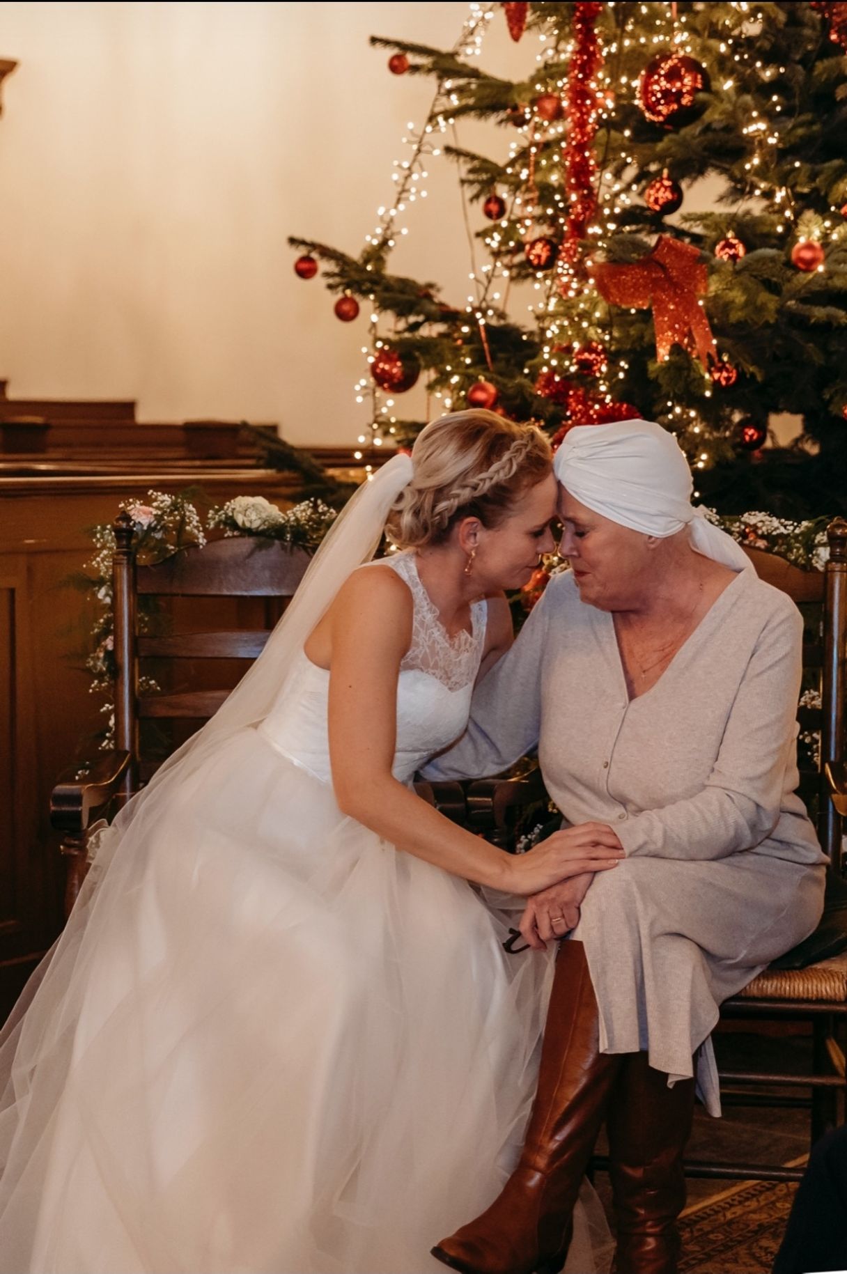 Jessica trouwt tijdens haar moeders laatste kerst