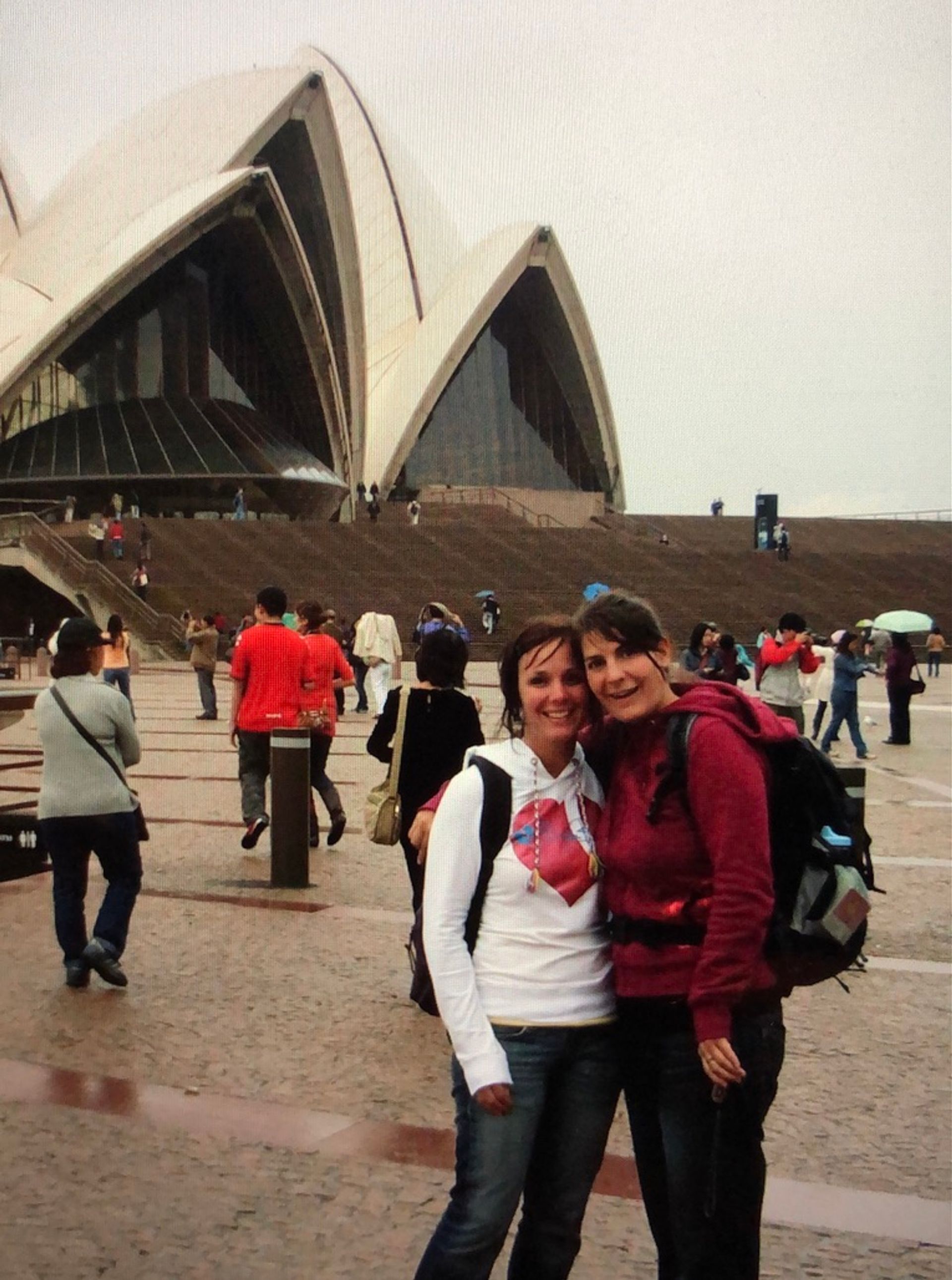 Liesbeth en Kinga in Australië
