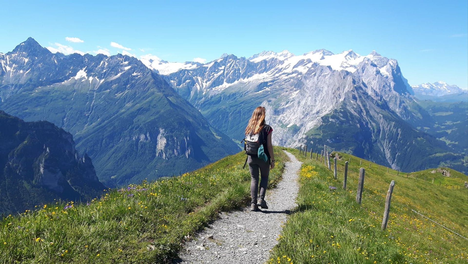 Een van Noëls lievelingsplekjes in Zwitserland. Haar vader beklom de berg een keer in z’n eentje, twaalf jaar later trad Noël in zijn voetsporen.