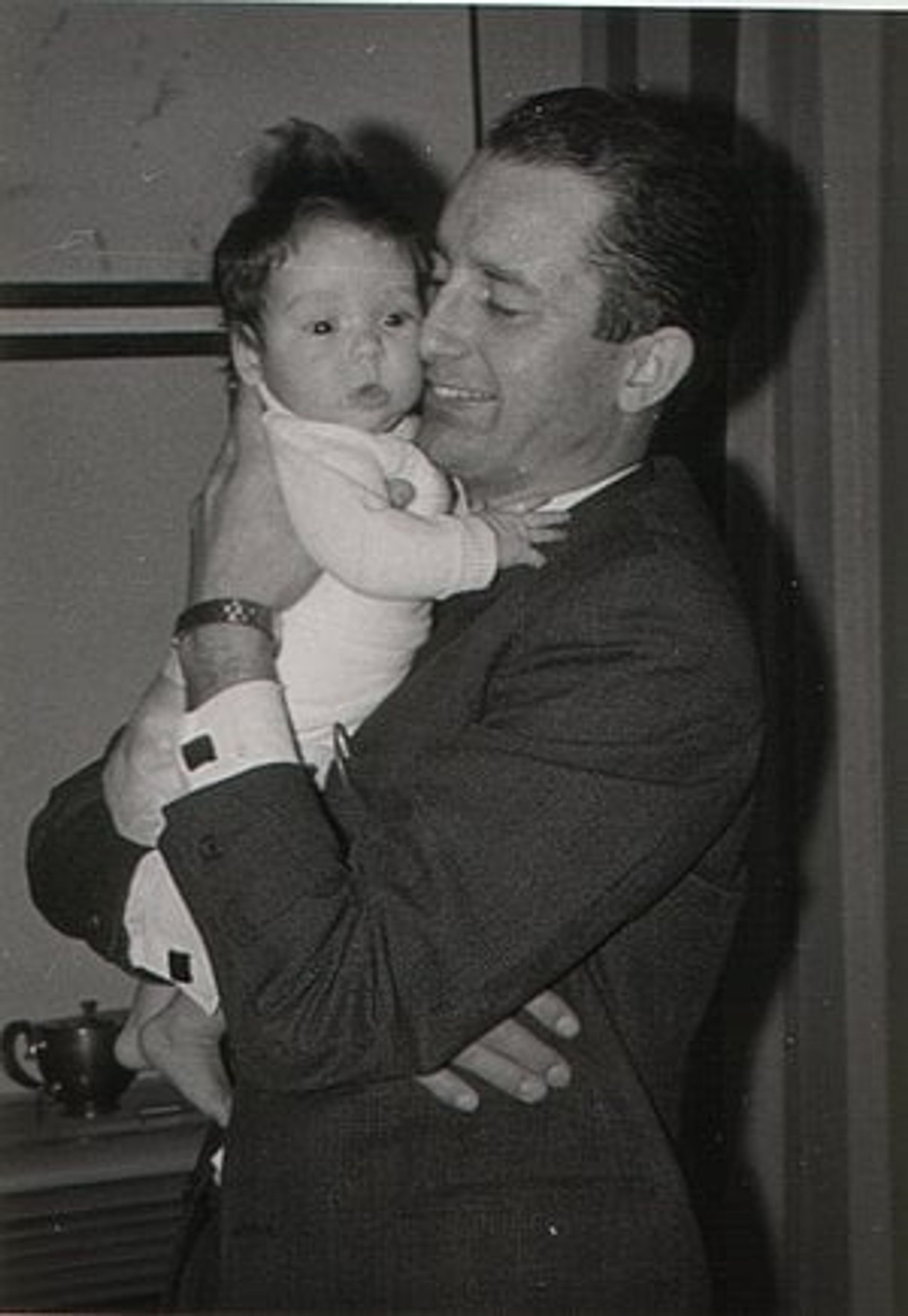 Peggy en haar vader, die in 1963 overleed