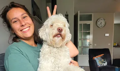 Kunstenares Caro koos voor het leven, en niet voor haar epilepsie